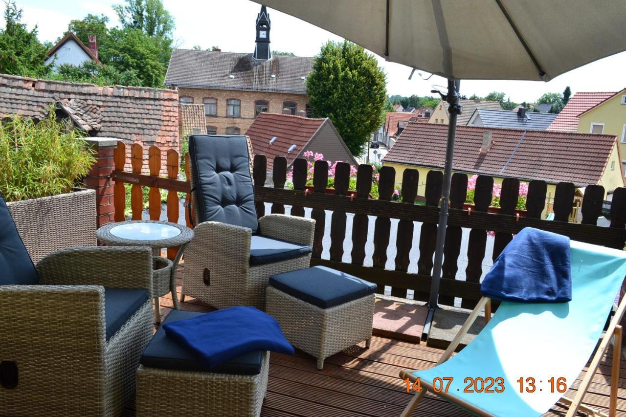 Ferienwohnung Mit Ausblick In Wimmelburg Esterno foto